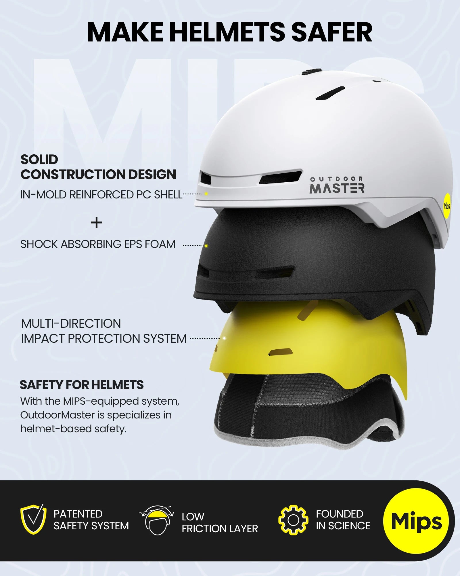 OutdoorMaster DIAMOND 2  Mips Ski Helmet