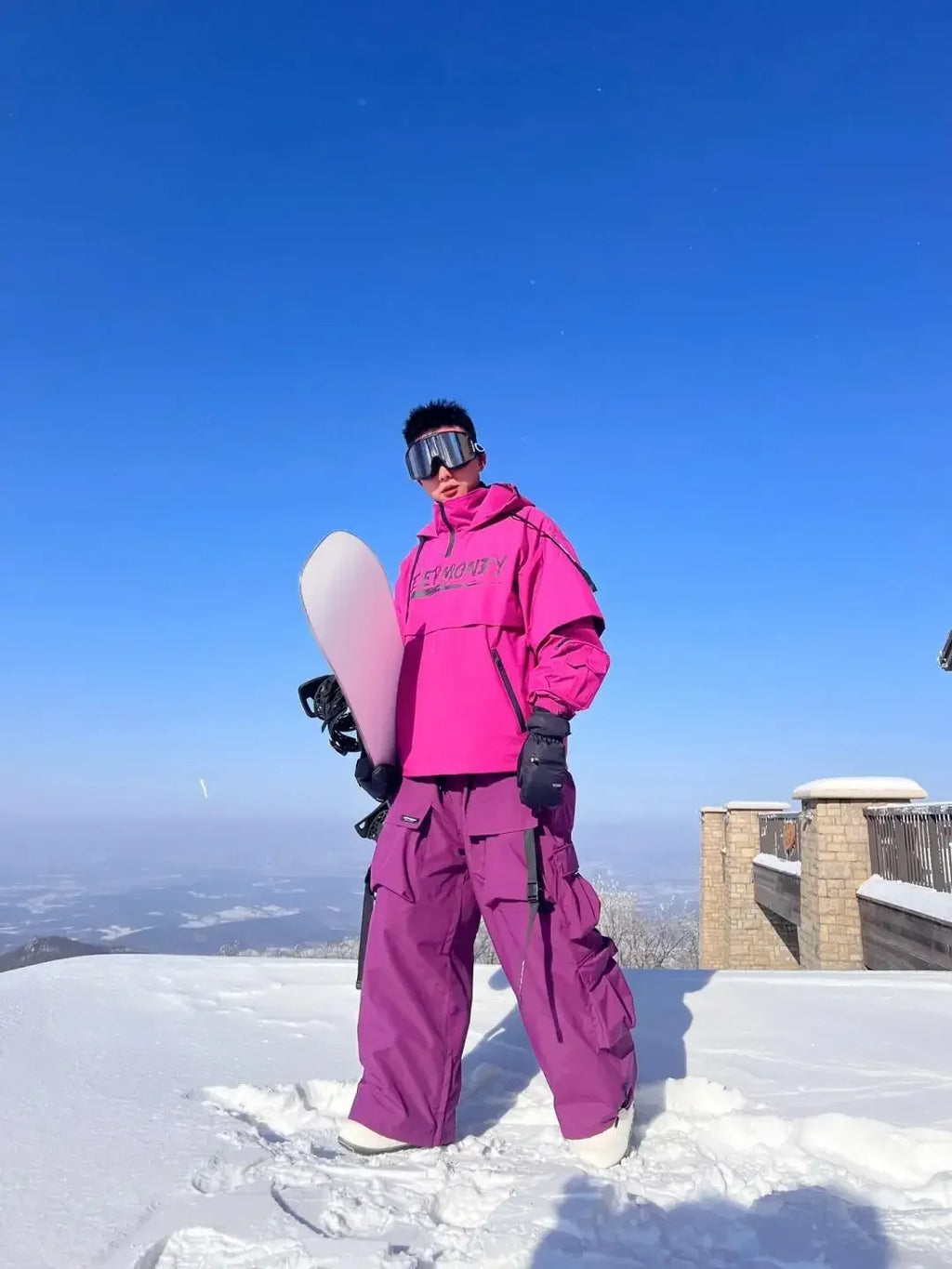 "Skeez" Ultra-Warm Layered Cargo Ski Trousers