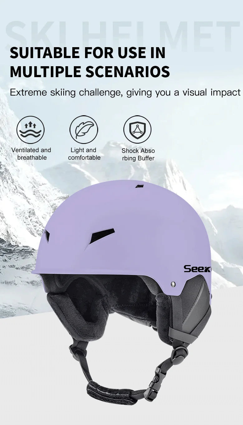Seeker Ski Helmet Air Vented
