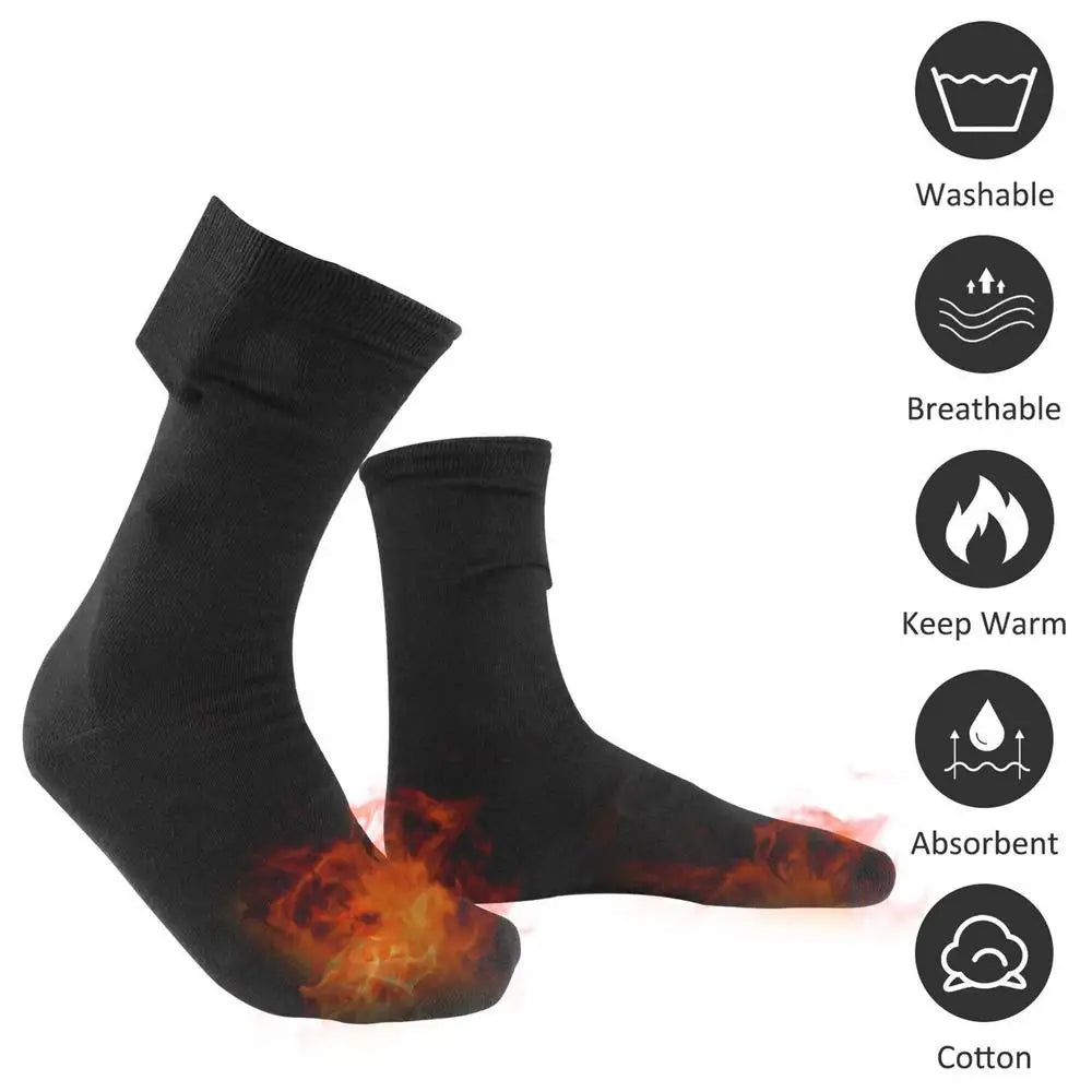 Rechargeable Heated Ski Socks