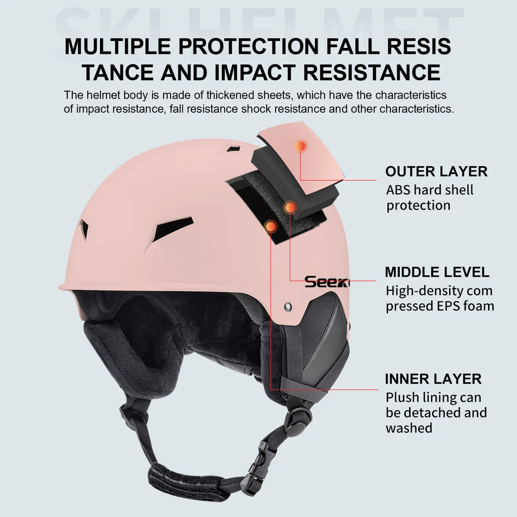 Seeker Ski Helmet Air Vented