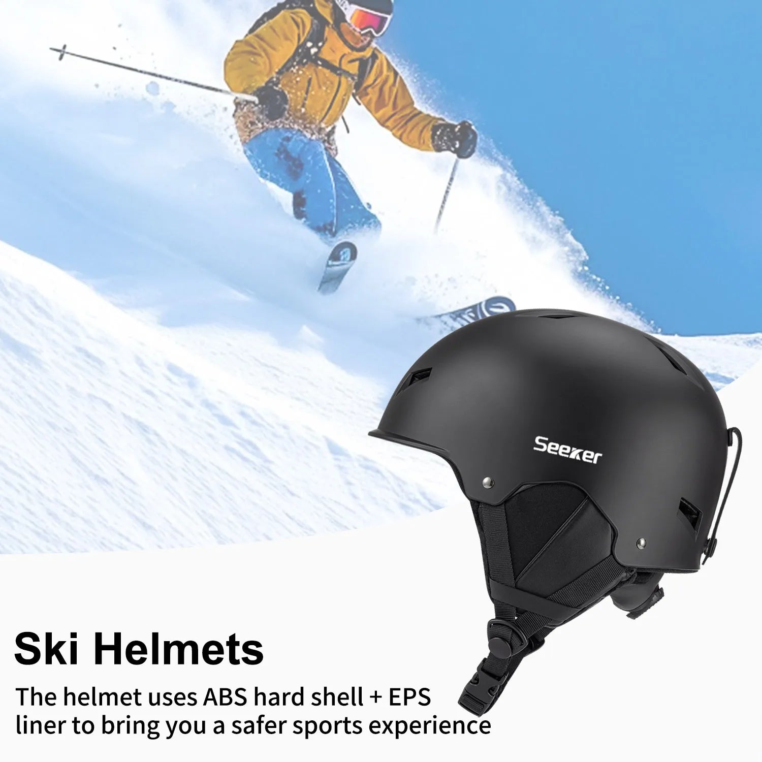 Seeker Ski Helmet Air Vented