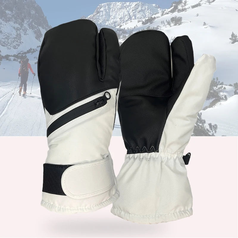 5 Finger Ski Mittens