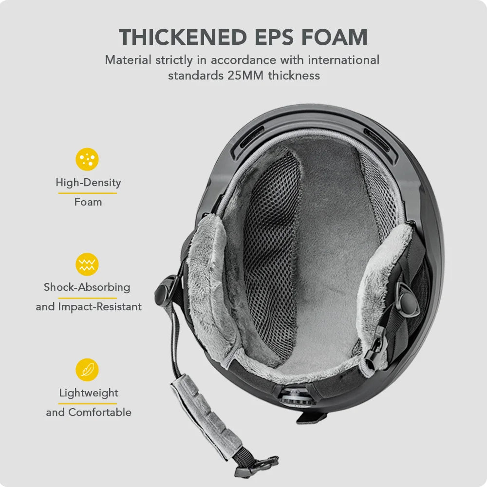 Lightweight EPS Foam Ski Helmet