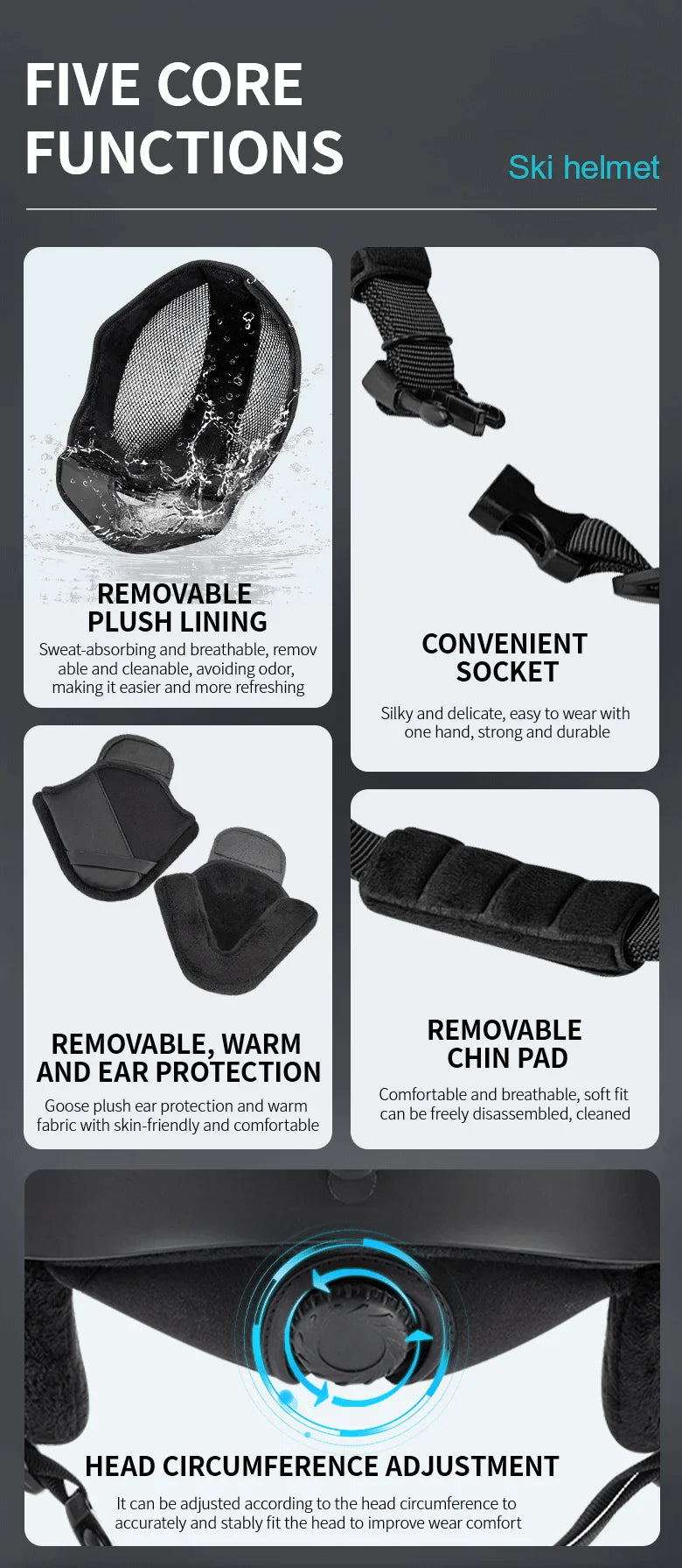 Seeker Ski Helmet Air Vented