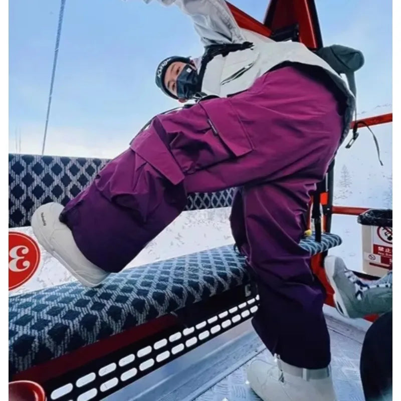 "Skeez" Ultra-Warm Layered Cargo Ski Trousers