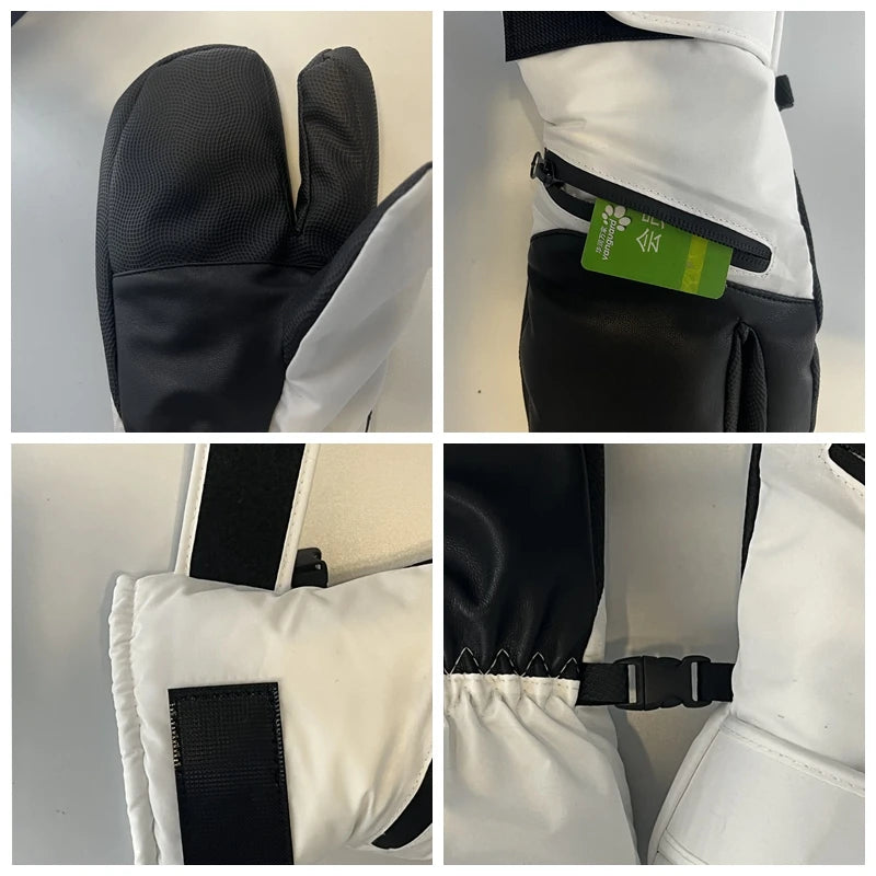 5 Finger Ski Mittens