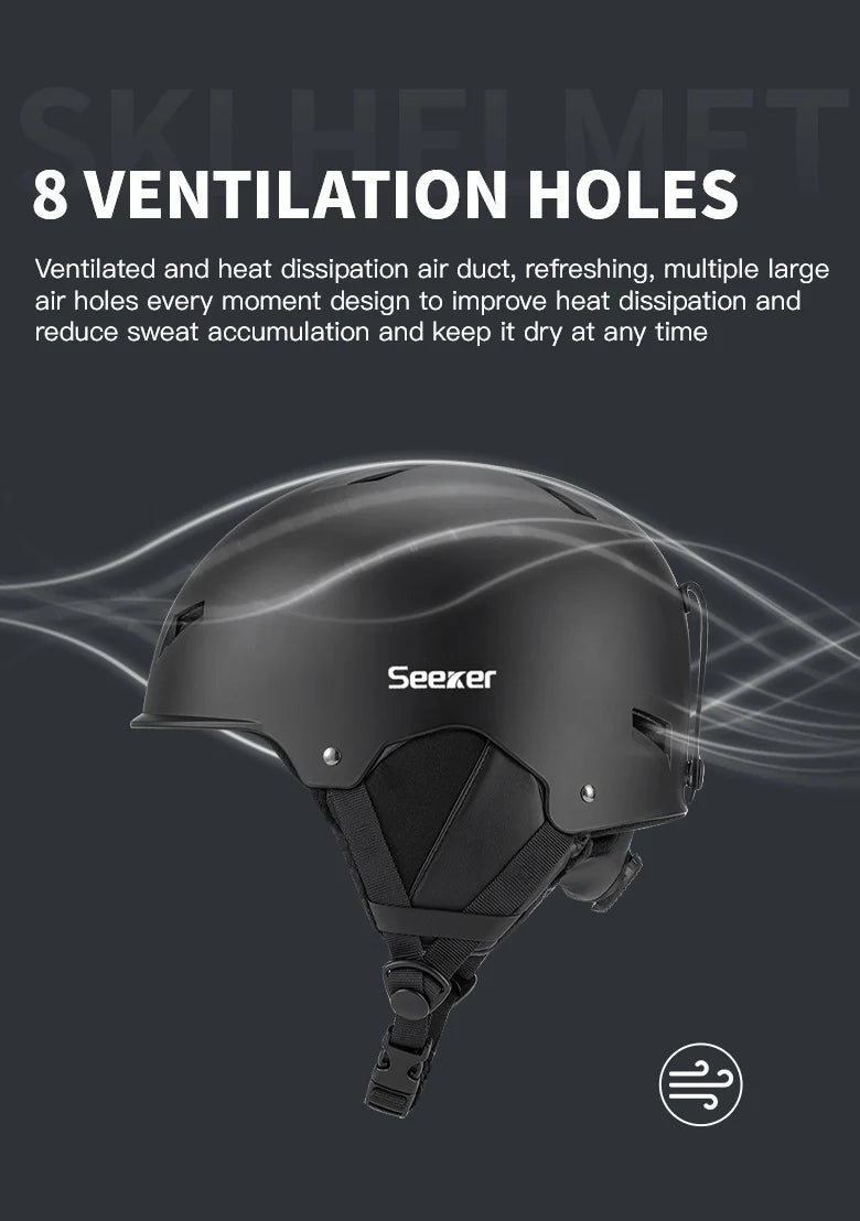 Seeker Ski Helmet Air Vented