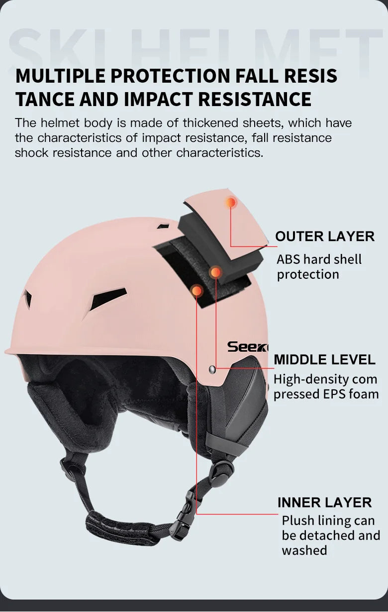 Seeker Ski Helmet Air Vented