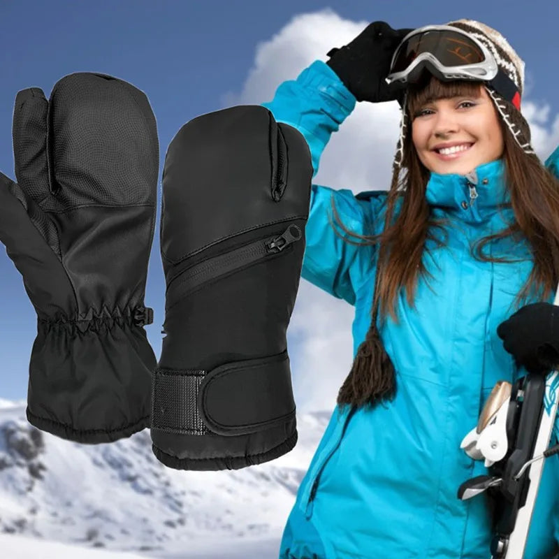 5 Finger Ski Mittens