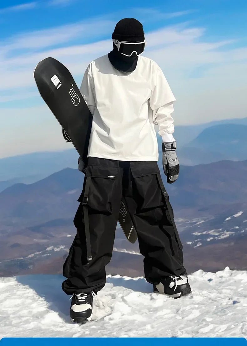 "Skeez" Ultra-Warm Layered Cargo Ski Trousers